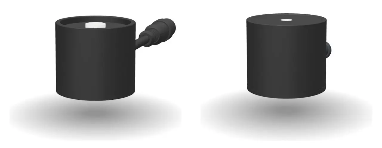 Interactive 3D model in the Opsytec product viewer: Radiometer sensors.