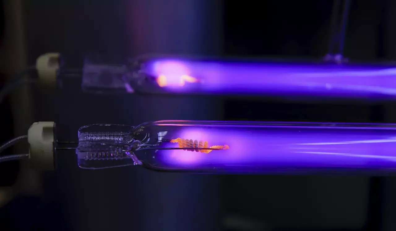 Low-pressure mercury lamps for UV water disinfection